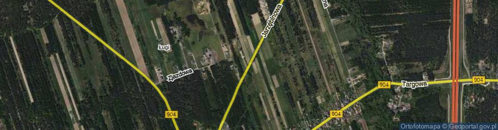 Zdjęcie satelitarne Jarzębinowa ul.