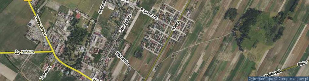 Zdjęcie satelitarne Jaśminowa ul.