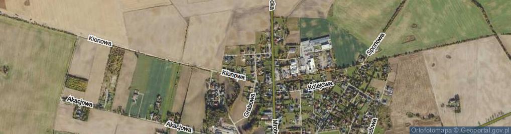 Zdjęcie satelitarne Jaworowa ul.