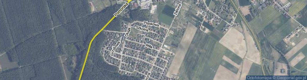 Zdjęcie satelitarne Jagodowa ul.