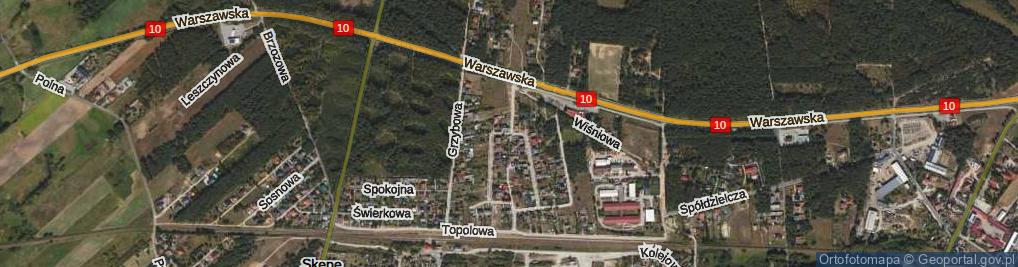 Zdjęcie satelitarne Jarzębinowa ul.