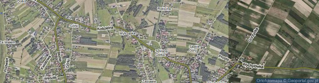 Zdjęcie satelitarne Jana Pawła II ul.