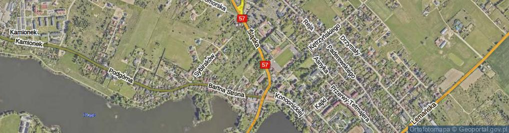 Zdjęcie satelitarne Jaśminowa ul.