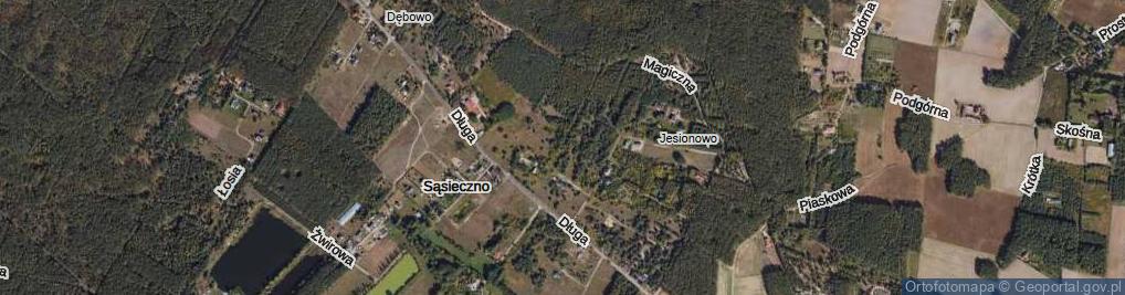 Zdjęcie satelitarne Jasna ul.