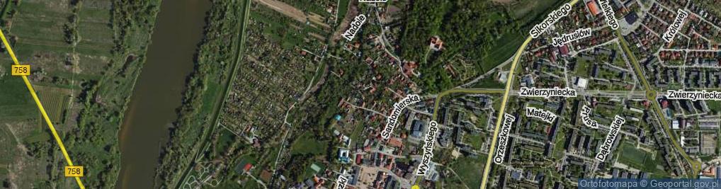 Zdjęcie satelitarne Jasińskiego Władysława ul.