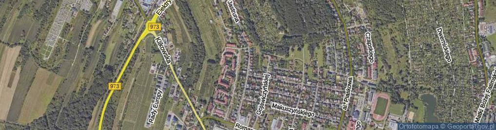 Zdjęcie satelitarne Jastruna Mieczysława ul.