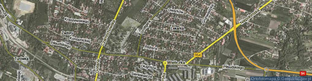 Zdjęcie satelitarne Jagiellońska ul.