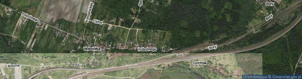 Zdjęcie satelitarne Jagodowa ul.