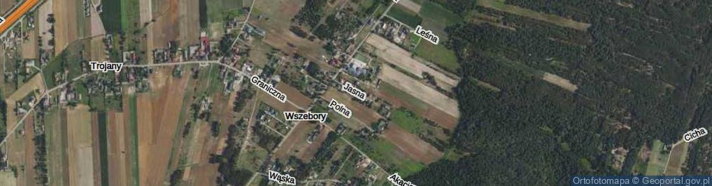 Zdjęcie satelitarne Jasna ul.