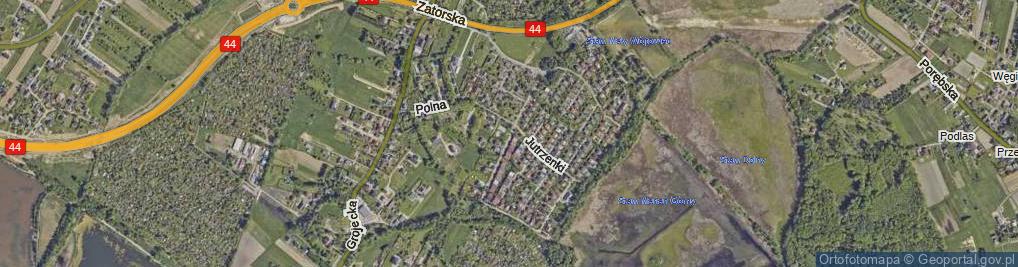 Zdjęcie satelitarne Jaworowa ul.