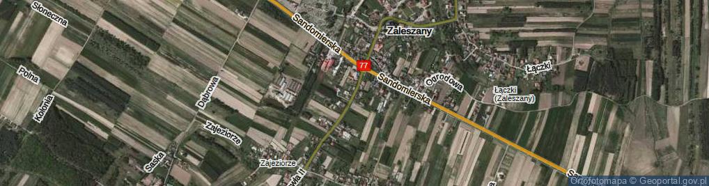 Zdjęcie satelitarne Jana Pawła II ul.