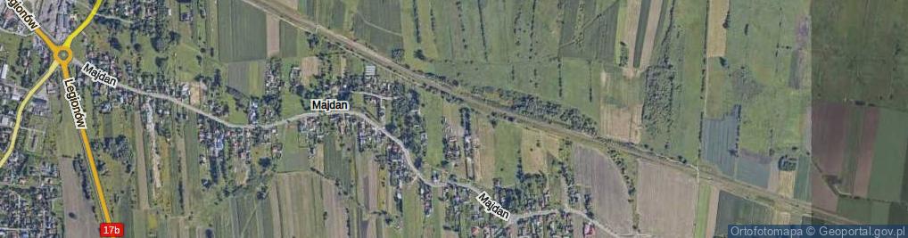 Zdjęcie satelitarne Janka Muzykanta ul.