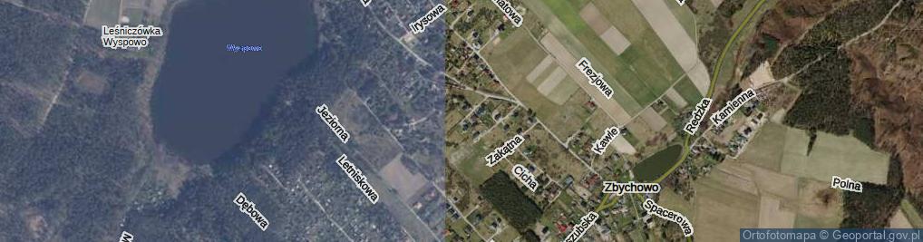 Zdjęcie satelitarne Jaworowa ul.