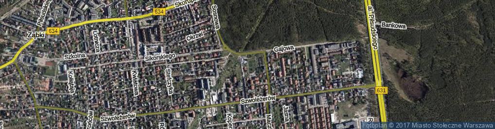 Zdjęcie satelitarne Jaśminowa ul.