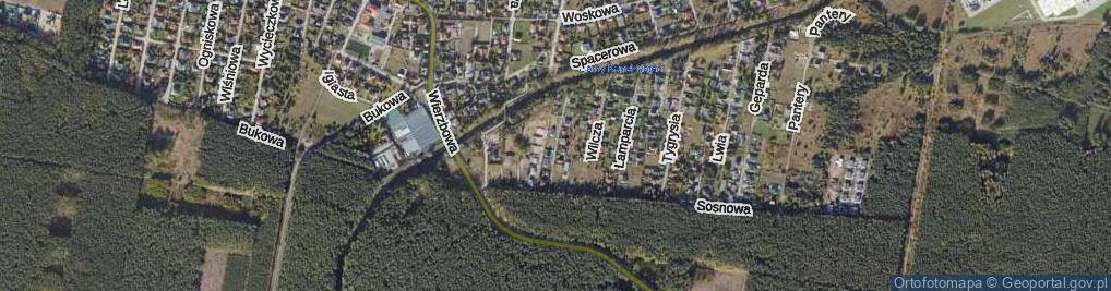 Zdjęcie satelitarne Jaguara ul.