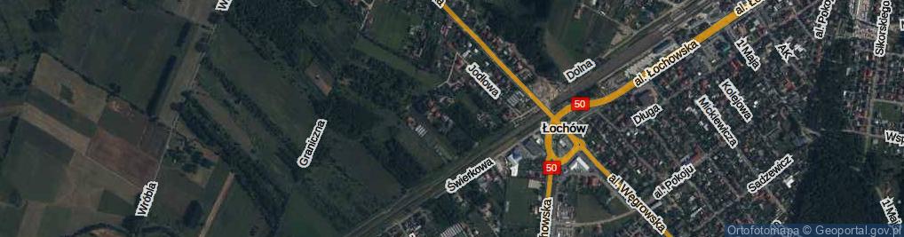 Zdjęcie satelitarne Jałowcowa ul.