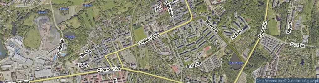 Zdjęcie satelitarne Jaśminowa ul.