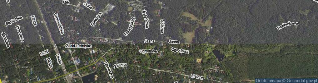 Zdjęcie satelitarne Jasna ul.
