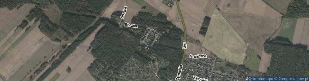 Zdjęcie satelitarne Jagodowa ul.