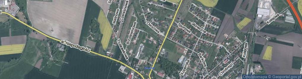 Zdjęcie satelitarne Jabłeczna ul.