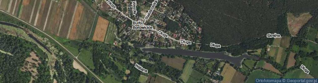 Zdjęcie satelitarne Jeziorna ul.