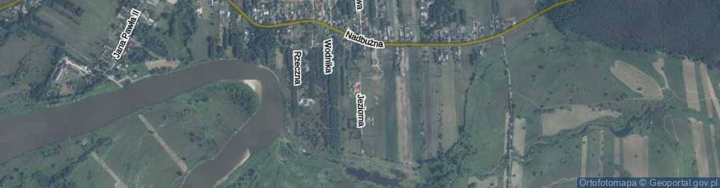 Zdjęcie satelitarne Jeziorna ul.