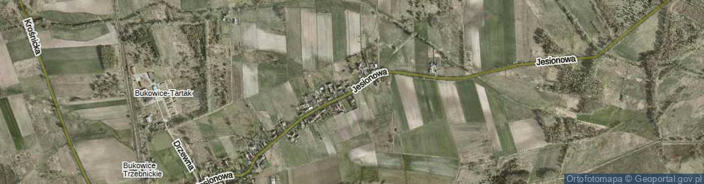 Zdjęcie satelitarne Jesionowa ul.