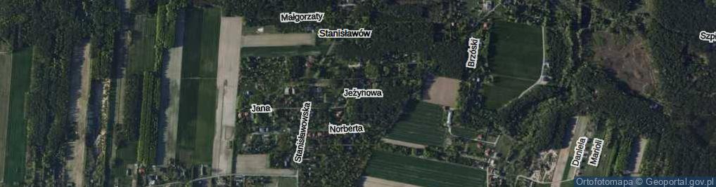 Zdjęcie satelitarne Jeżynowa ul.