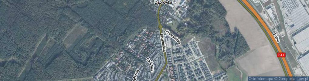 Zdjęcie satelitarne Jesionowa ul.