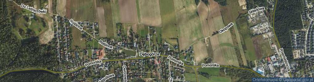 Zdjęcie satelitarne Jęczmienna ul.