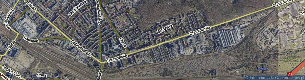 Zdjęcie satelitarne Jesionowa ul.