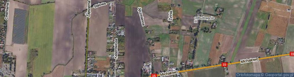 Zdjęcie satelitarne Jęczmienna ul.