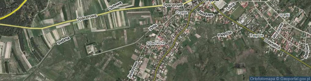 Zdjęcie satelitarne Jesionowa ul.