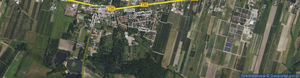 Zdjęcie satelitarne Jesionowa ul.