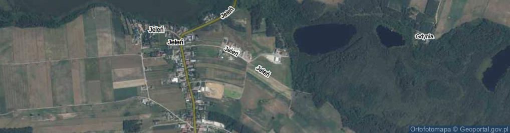 Zdjęcie satelitarne Jeleń ul.