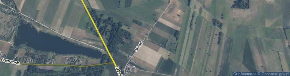Zdjęcie satelitarne Jelonki ul.