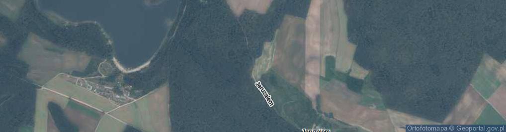 Zdjęcie satelitarne Jeruzalem ul.