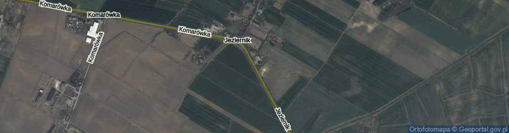 Zdjęcie satelitarne Jeziernik ul.