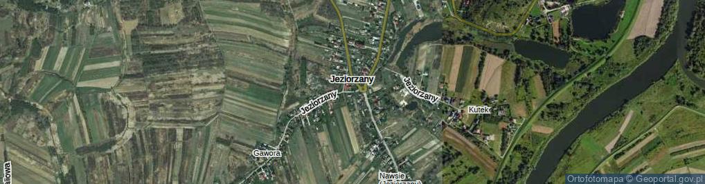 Zdjęcie satelitarne Jeziorzany ul.
