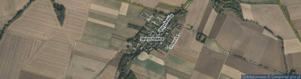 Zdjęcie satelitarne Jędrychowice ul.