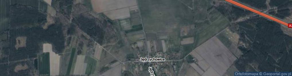 Zdjęcie satelitarne Jędrzychowice ul.