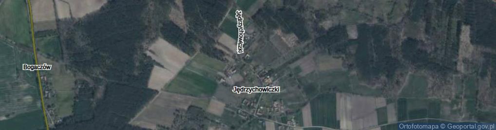 Zdjęcie satelitarne Jędrzychowiczki ul.