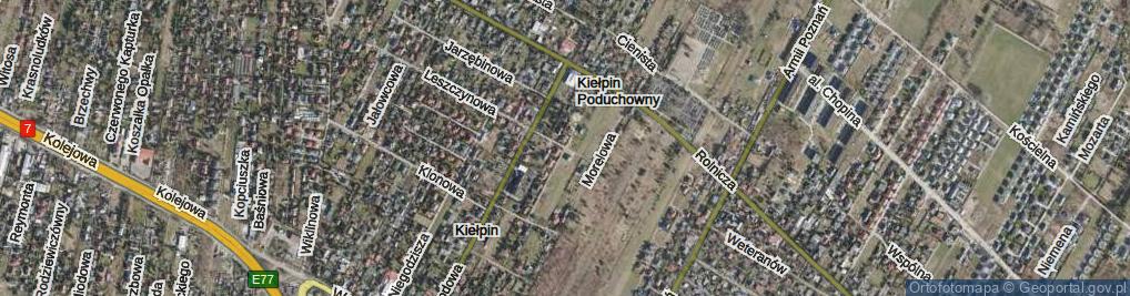 Zdjęcie satelitarne Jesionowa ul.