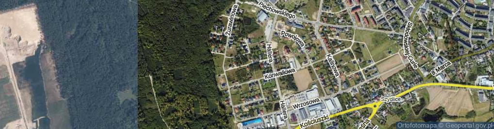 Zdjęcie satelitarne Jeżynowa ul.