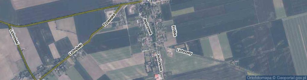 Zdjęcie satelitarne Jesionowa ul.