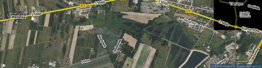 Zdjęcie satelitarne Jesionowa ul.