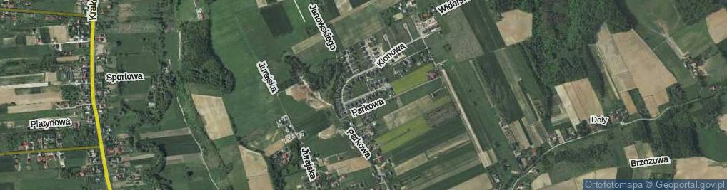 Zdjęcie satelitarne Jesionowa ul.