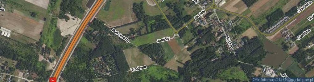Zdjęcie satelitarne Jemioły ul.