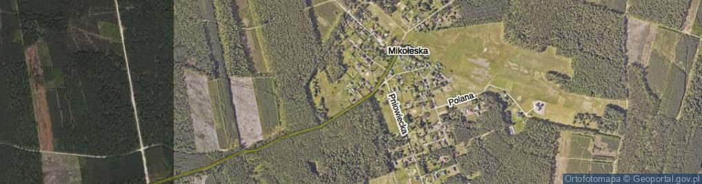 Zdjęcie satelitarne Jesionowa ul.