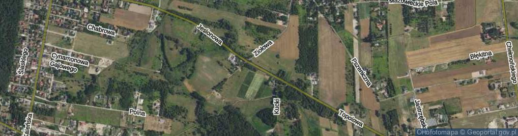 Zdjęcie satelitarne Jesionowa ul.